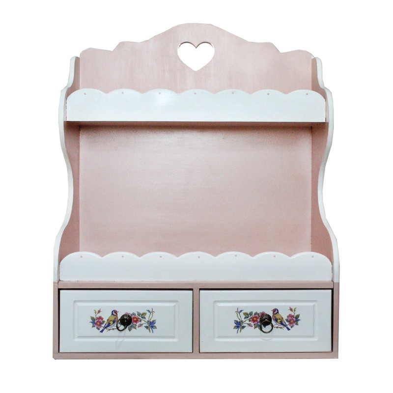 شلف اشپزخانه مدل رومیزی طرح قلب و برگ مبلمونسرا مدل 209147