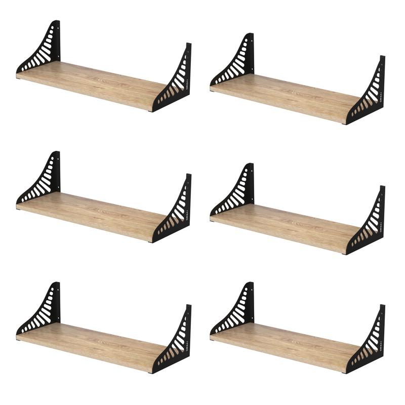 شلف دیواری دینیال مدل  کد DN-04SH-06 مجموعه شش عددی مبلمونسرا مدل 209336