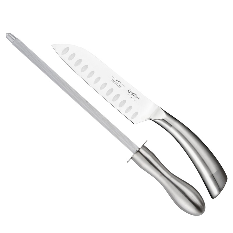 چاقو آشپزخانه   مدل S-S02 به همراه تیزکن مبلمونسرا مدل 205459