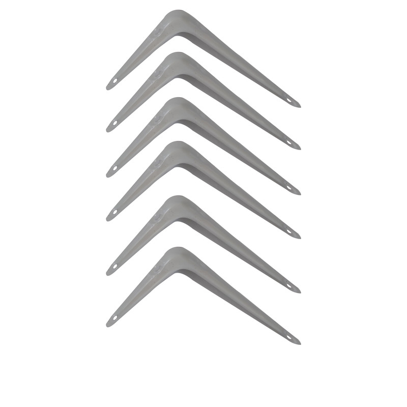 پایه نگهدارنده طبقه دیواری مدل 02 مجموعه 6 عددی مبلمونسرا مدل 209051