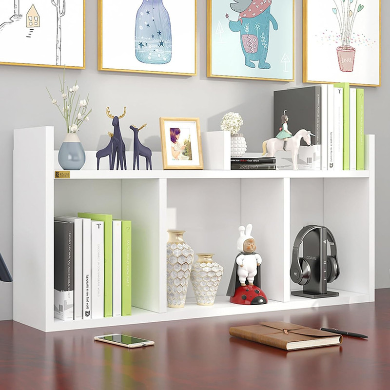 کتابخانه رومیزی  مدل bookshelf580 مبلمونسرا مدل 203302