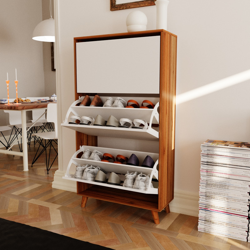 جاکفشی  کد E703R چوبجار مبلمونسرا مدل 208226