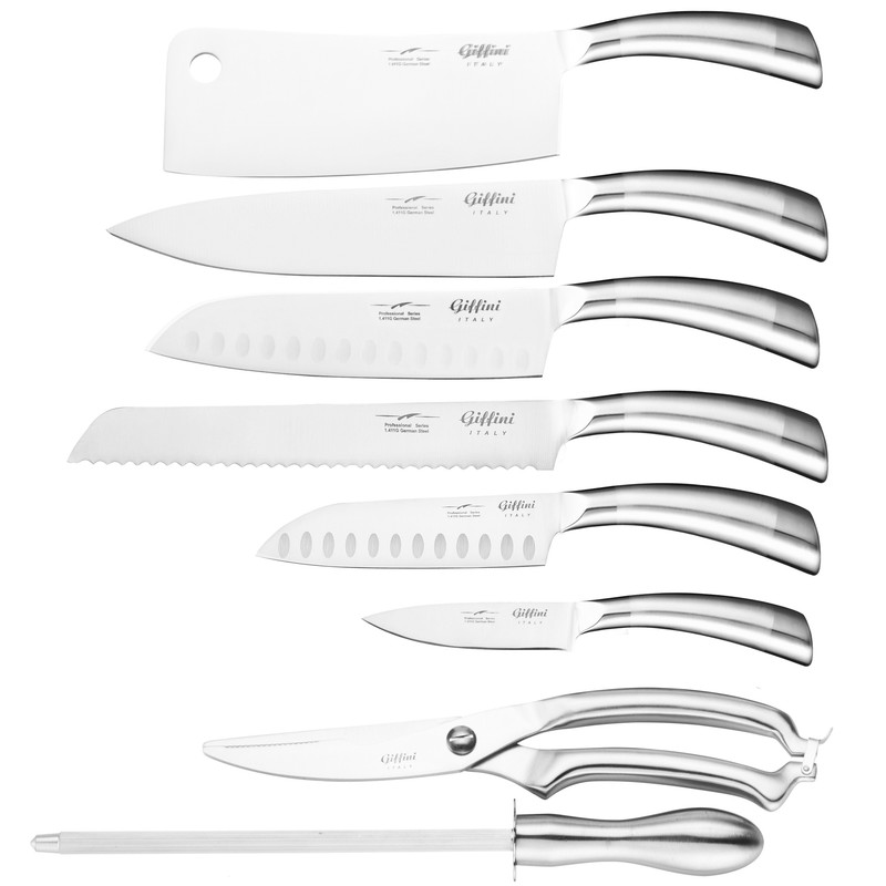 سرویس چاقو آشپزخانه 8 پارچه  کد N.G.08 مبلمونسرا مدل 206211