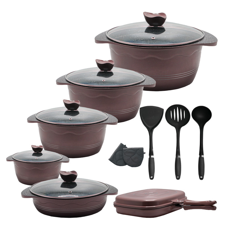 سرویس پخت و پز 15 پارچه یونیک مدل بلا کد 8847 مبلمونسرا مدل 200873