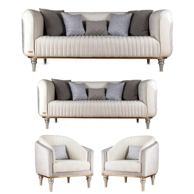 مبل راحتی هفت نفره  مدل روبرتو مبلمونسرا مدل 200306