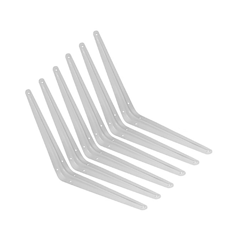 پایه نگهدارنده طبقه دیواری مدل تولزسان کد 6 بسته 6 عددی مبلمونسرا مدل 209120