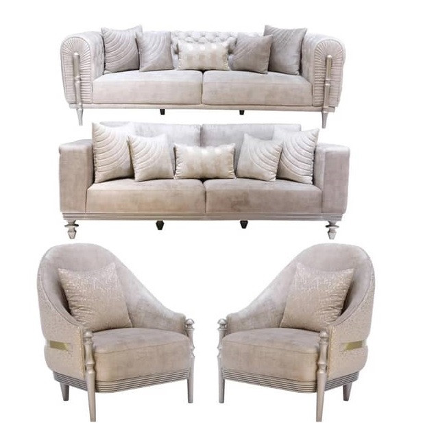 مبل راحتی 8 نفره مدل چستر ویچنزا کد 616 - 2066 مبلمونسرا مدل 202878