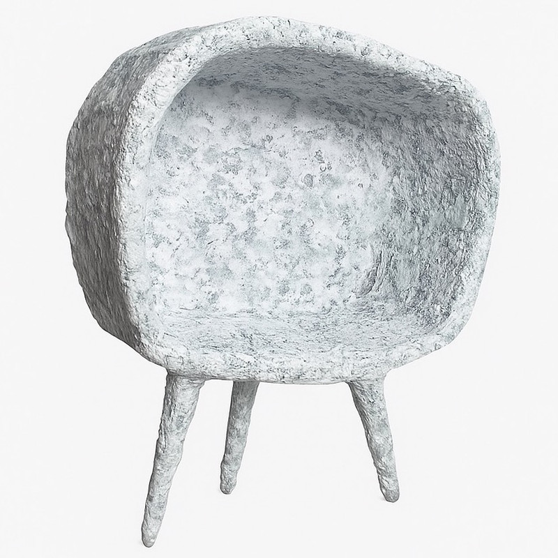 شلف ایستاده طرح سه پایه پاپیه ماشه مدل M75 مبلمونسرا مدل 209162