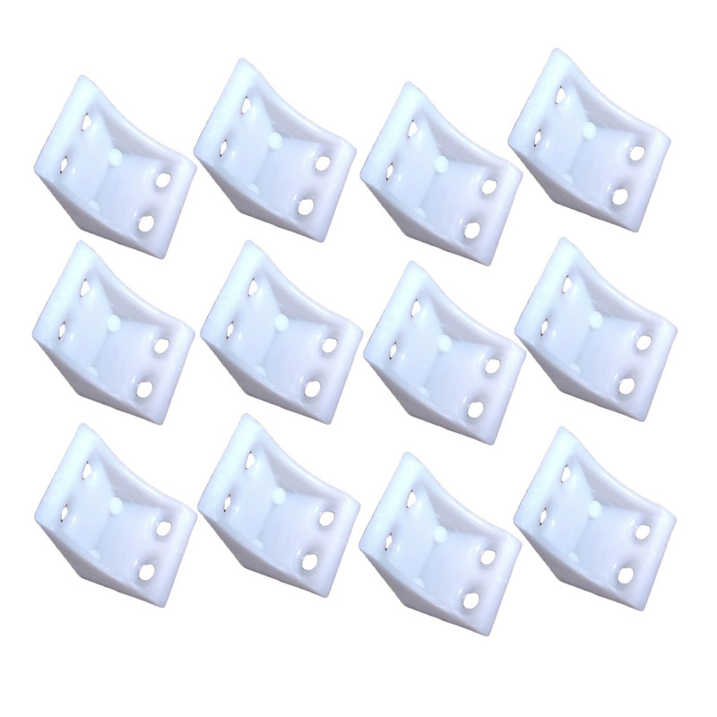 پایه نگهدارنده طبقه دیواری مدل 001 بسته 12 عددی مبلمونسرا مدل 209046