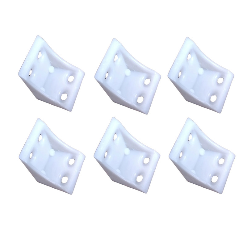 پایه نگهدارنده طبقه دیواری مدل MN41 بسته 6 عددی مبلمونسرا مدل 209101