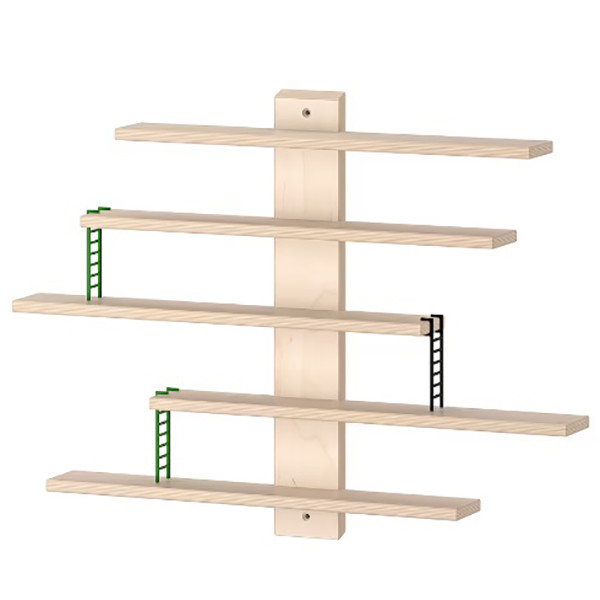 شلف دیواری  مدل lustigt مبلمونسرا مدل 209197