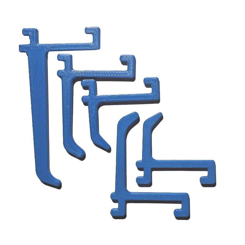 پایه نگهدارنده طبقه دیواری مدل  پینی مجموعه 5 عددی مبلمونسرا مدل 209117