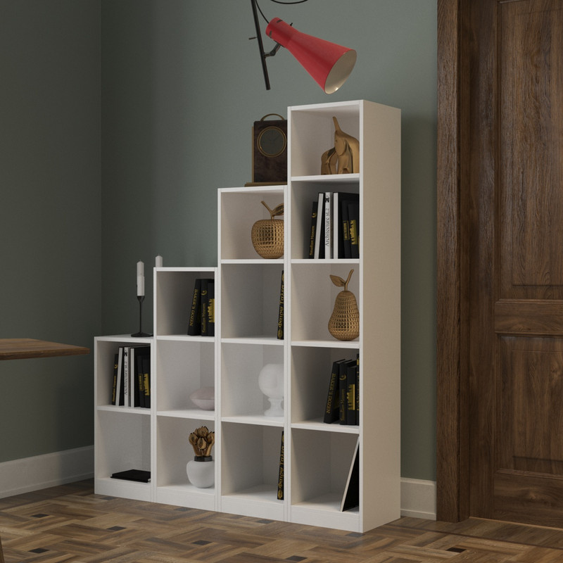 کتابخانه  مدل FH314 مجموعه 4 عددی مبلمونسرا مدل 203214