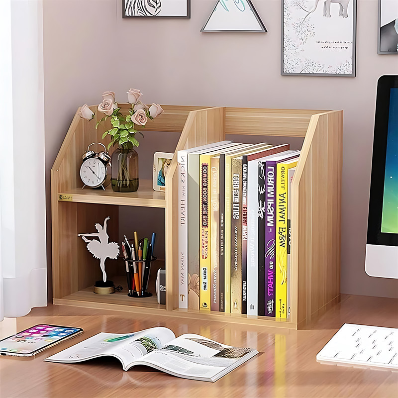 کتابخانه رومیزی  مدل bookshelf410 مبلمونسرا مدل 203296