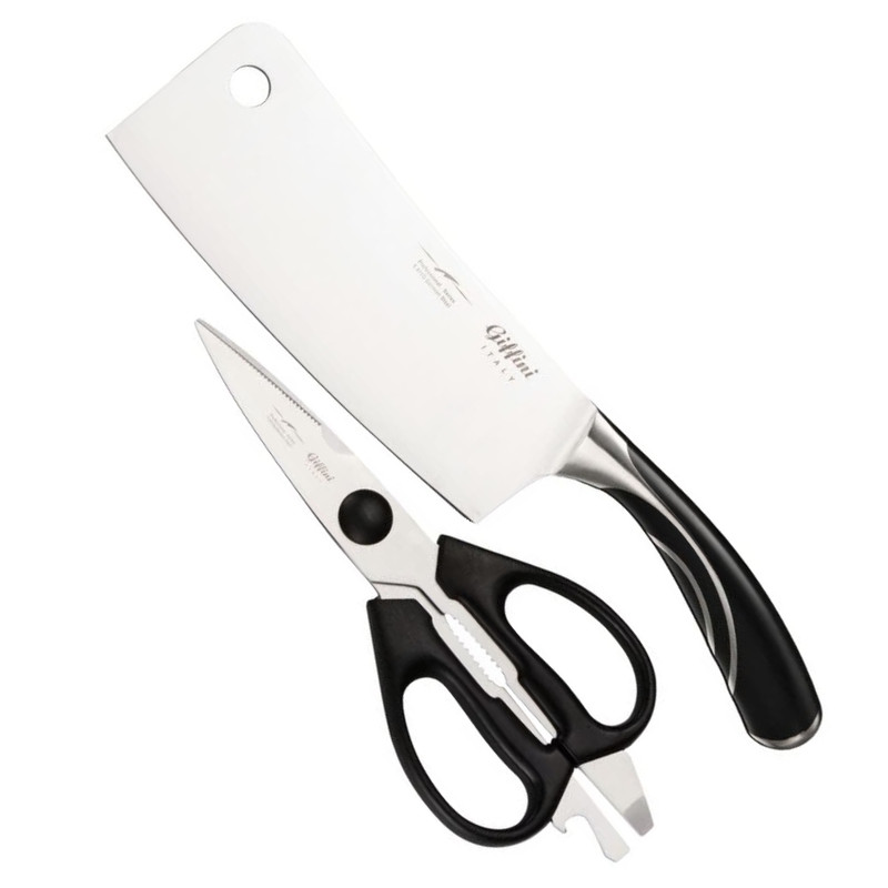 چاقو اشپزخانه  کد Q07 مجموعه 2 عددی مبلمونسرا مدل 205140