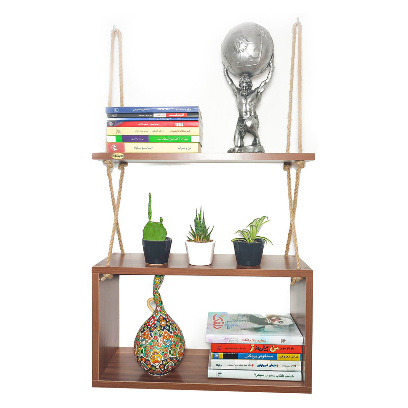 شلف دیواری دایان مدل آرین مبلمونسرا مدل 209240