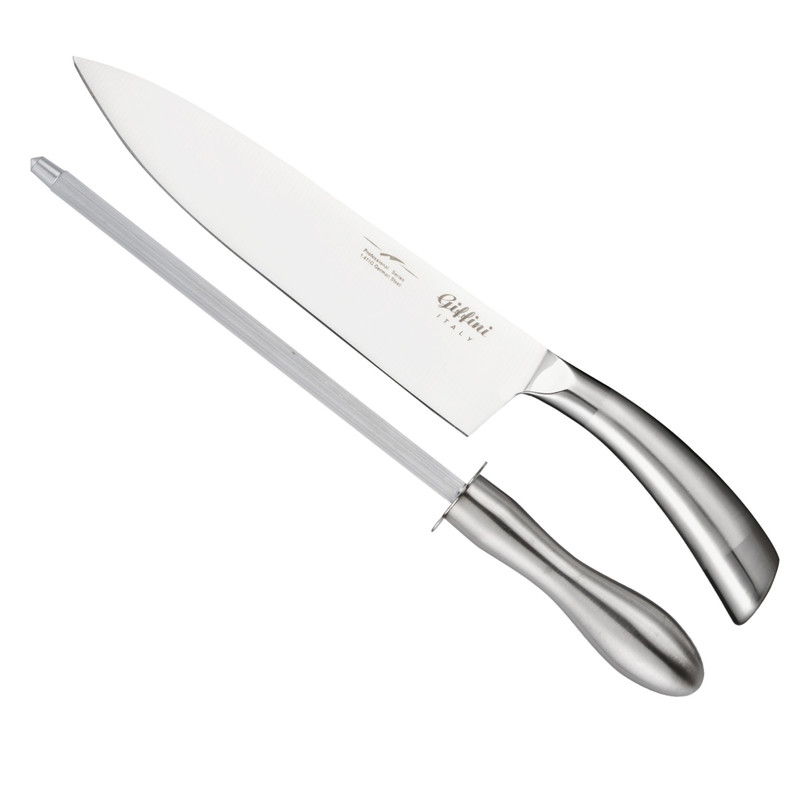 چاقو اشپزخانه  مدل S-S05 به همراه چاقو تیزکن مبلمونسرا مدل 205160