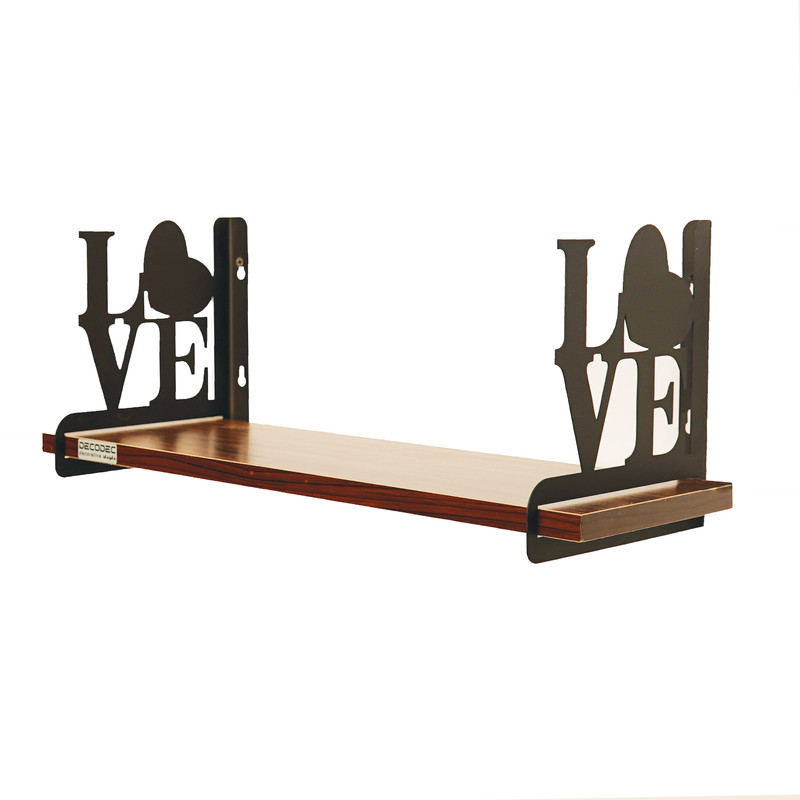 شلف دیواری دکودک مدل Love مبلمونسرا مدل 209243