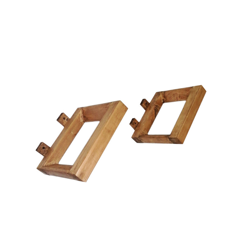 کتابخانه دیواری مدل 01 مجموعه 2 عددی مبلمونسرا مدل 203289