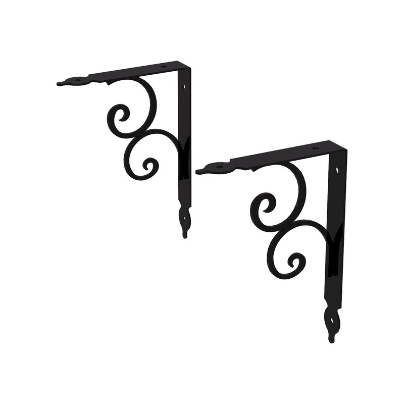 پایه نگهدارنده طبقه دیواری کد SH -04 بسته 2 عددی مبلمونسرا مدل 209045