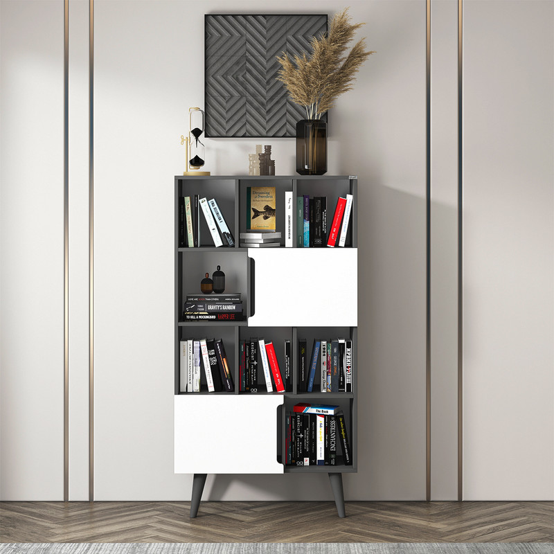 کتابخانه سه طبقه  مدل FH784 مبلمونسرا مدل 203337