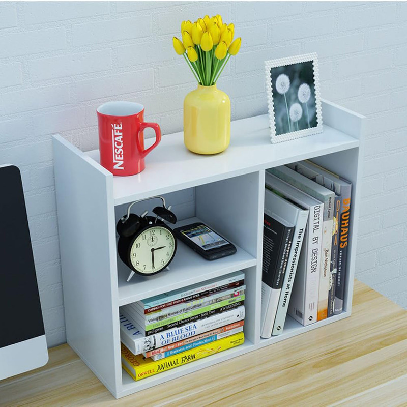 کتابخانه رومیزی  مدل bookshelf480 مبلمونسرا مدل 203298