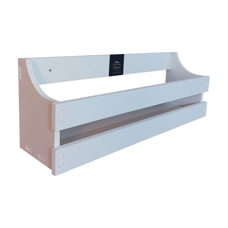 شلف دیواری خونه خاص مدل جاکتابی مبلمونسرا مدل 209231