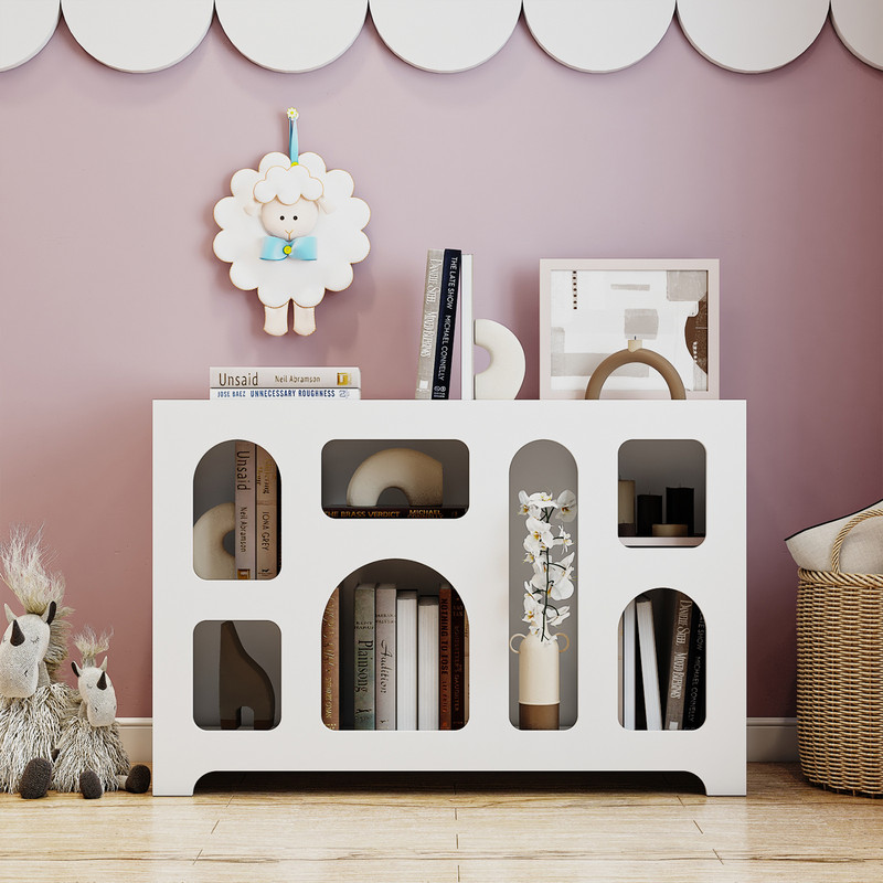 کتابخانه سه طبقه  مدل FH806 مبلمونسرا مدل 203338