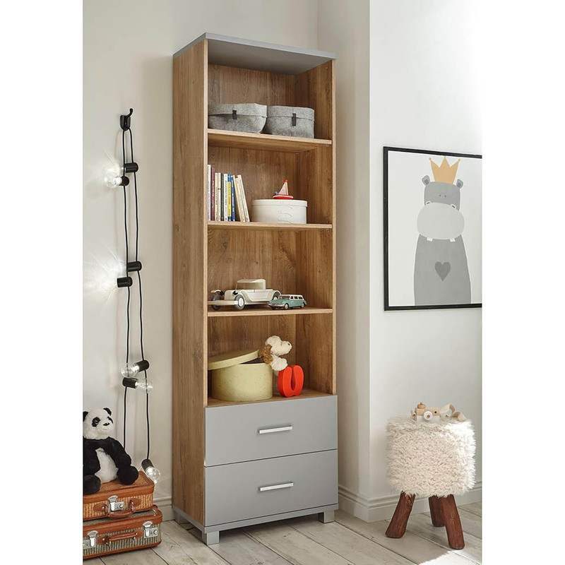 کتابخانه سه طبقه مدل NK-236 مبلمونسرا مدل 203348